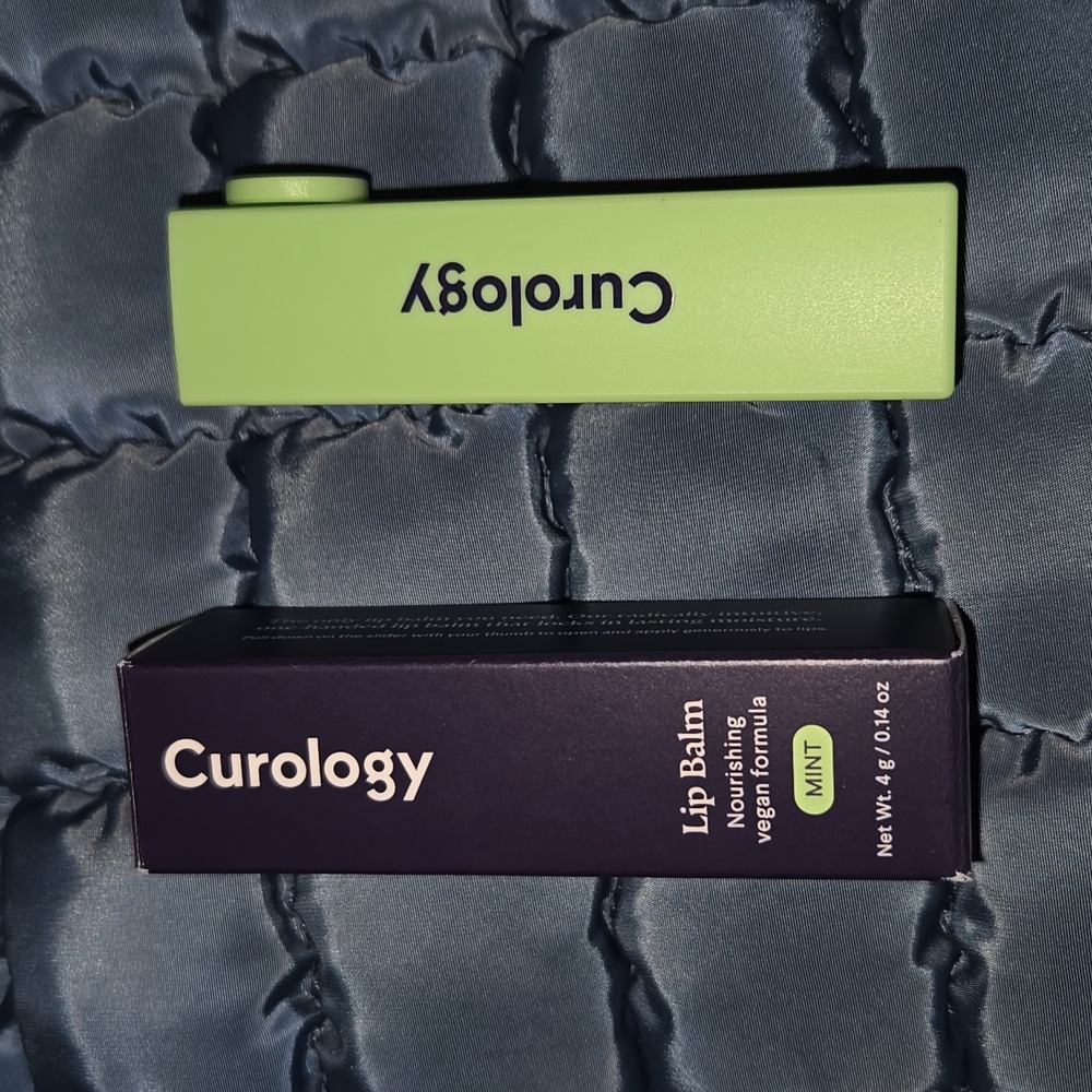 NIB Curology Lip Balm Nourishing Vegan Formula Mint